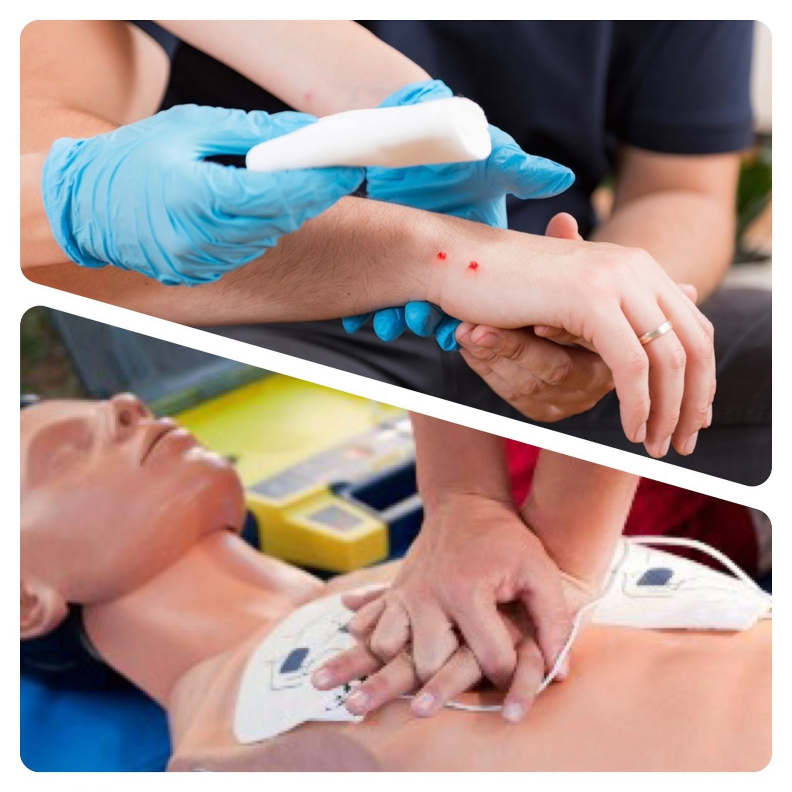 دورة شاملة ومتقدمة CPR + AED + First Aid