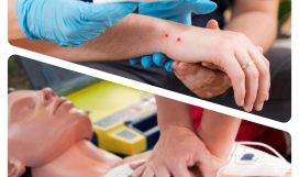 دورة شاملة  CPR + AED + First Aid